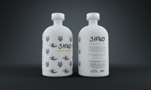 3 HOWLS BANANA FOSTERS VODKA