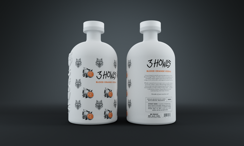 3 HOWLS BLOOD ORANGE VODKA